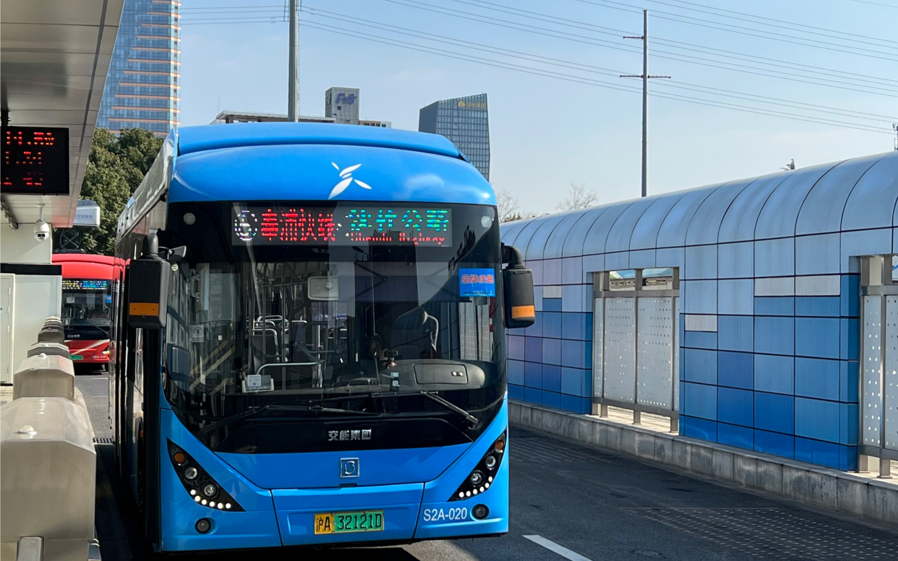 上海公交 奉浦快线 沈杜公路方向