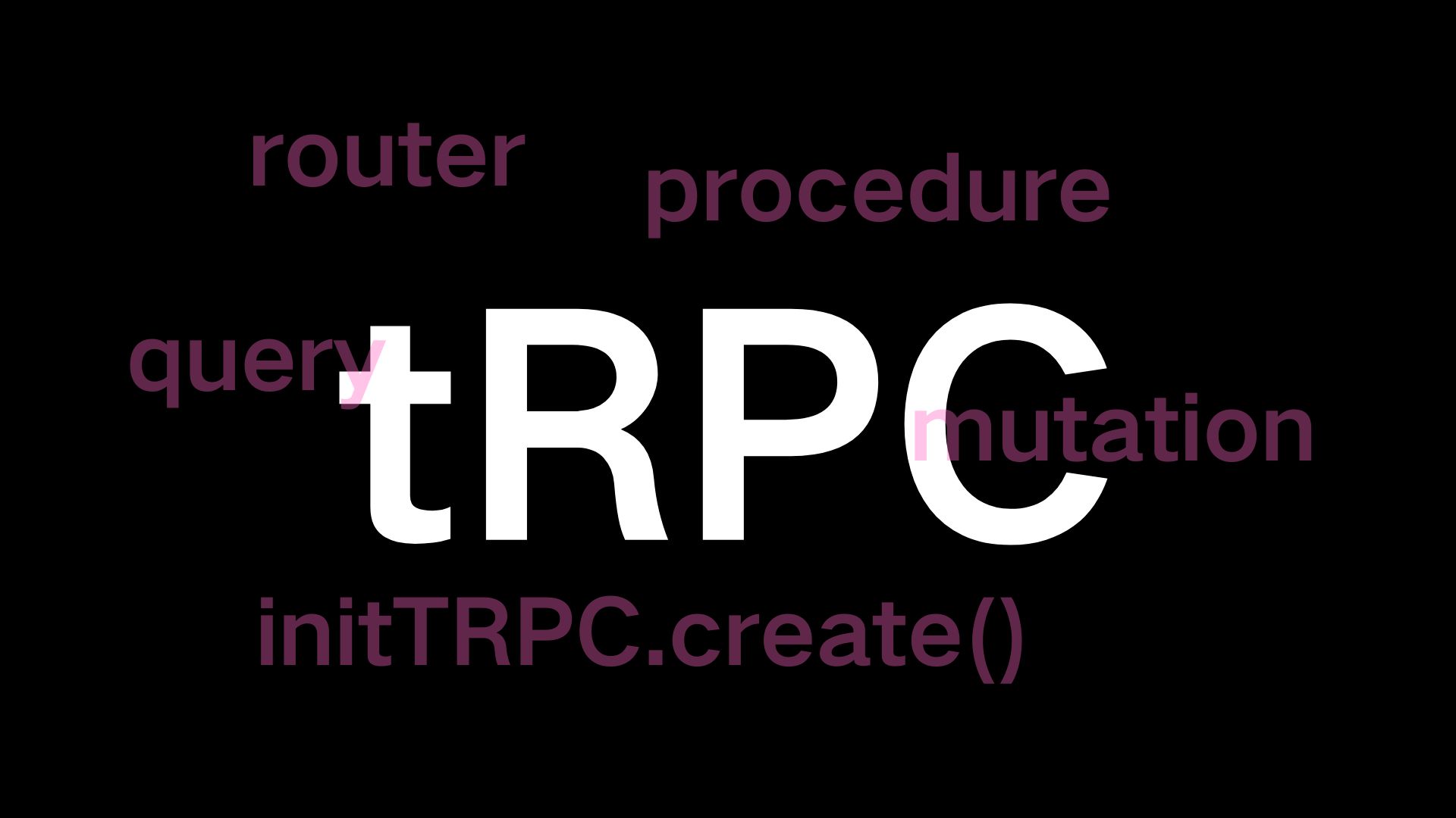 tRPC 核心概念丨服务端和客户端丨router & procedure丨query & mutation哔哩哔哩bilibili