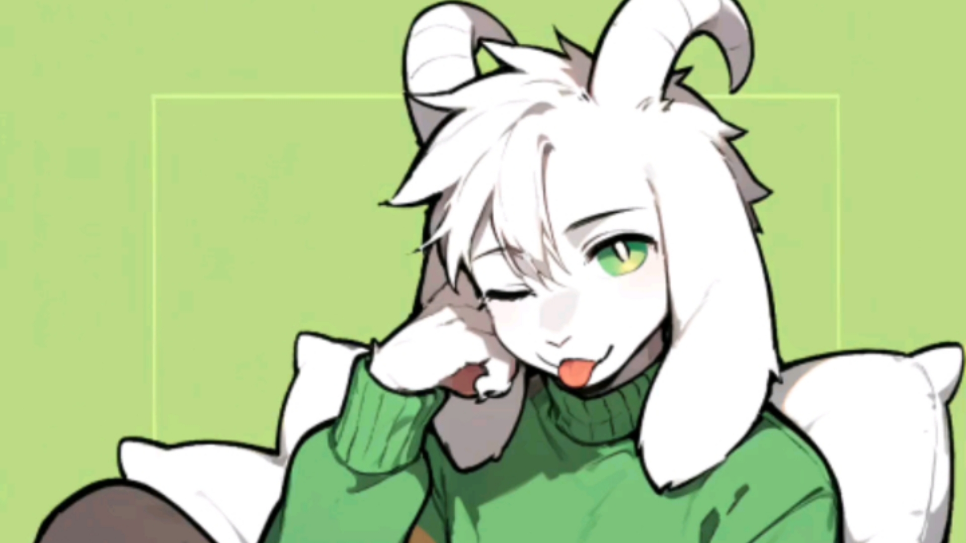 (tusiart) asriel 是可爱羊羊咩