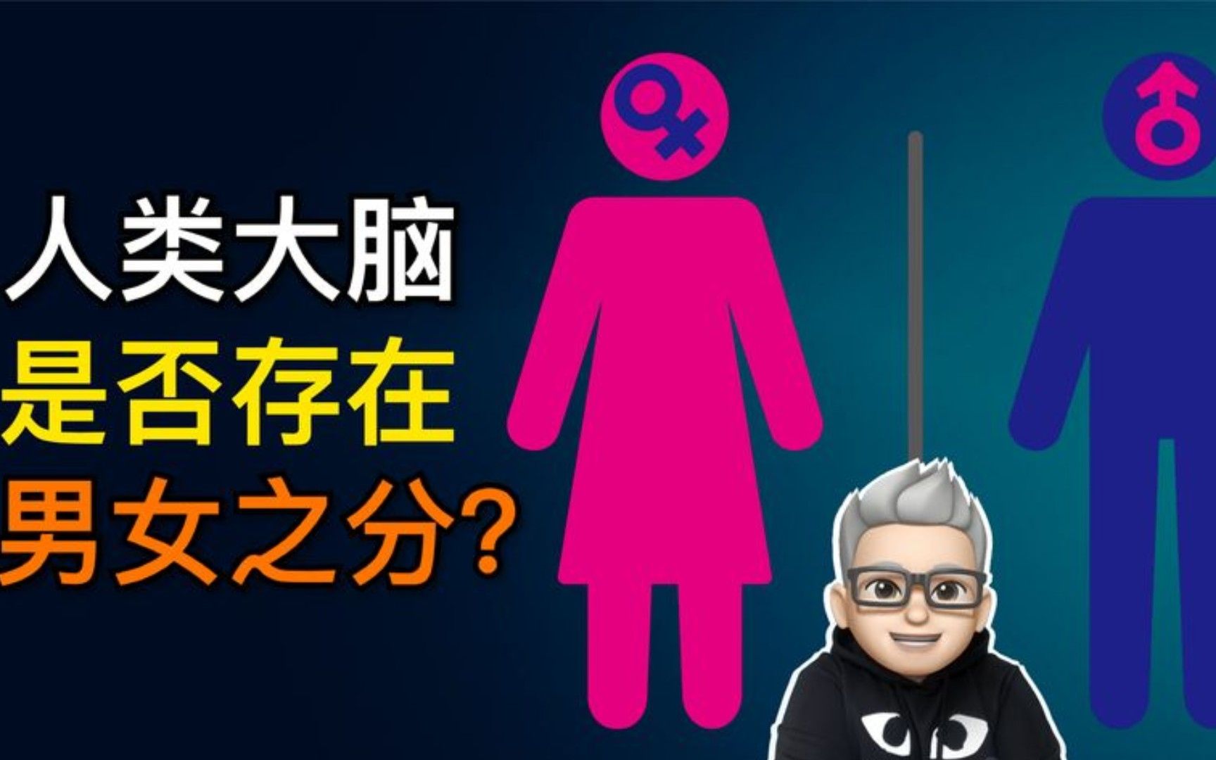 [图]人类大脑存在男女之分吗？我们常说的男女有别，这个黑锅大脑不背