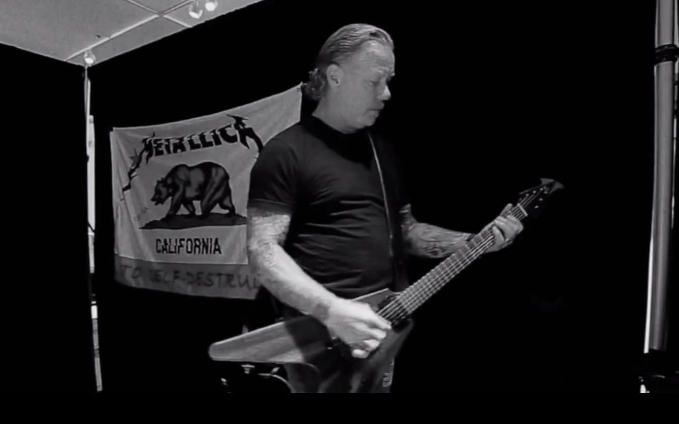 电吉他下拨界天花板metallica主唱弹2022年最新riff