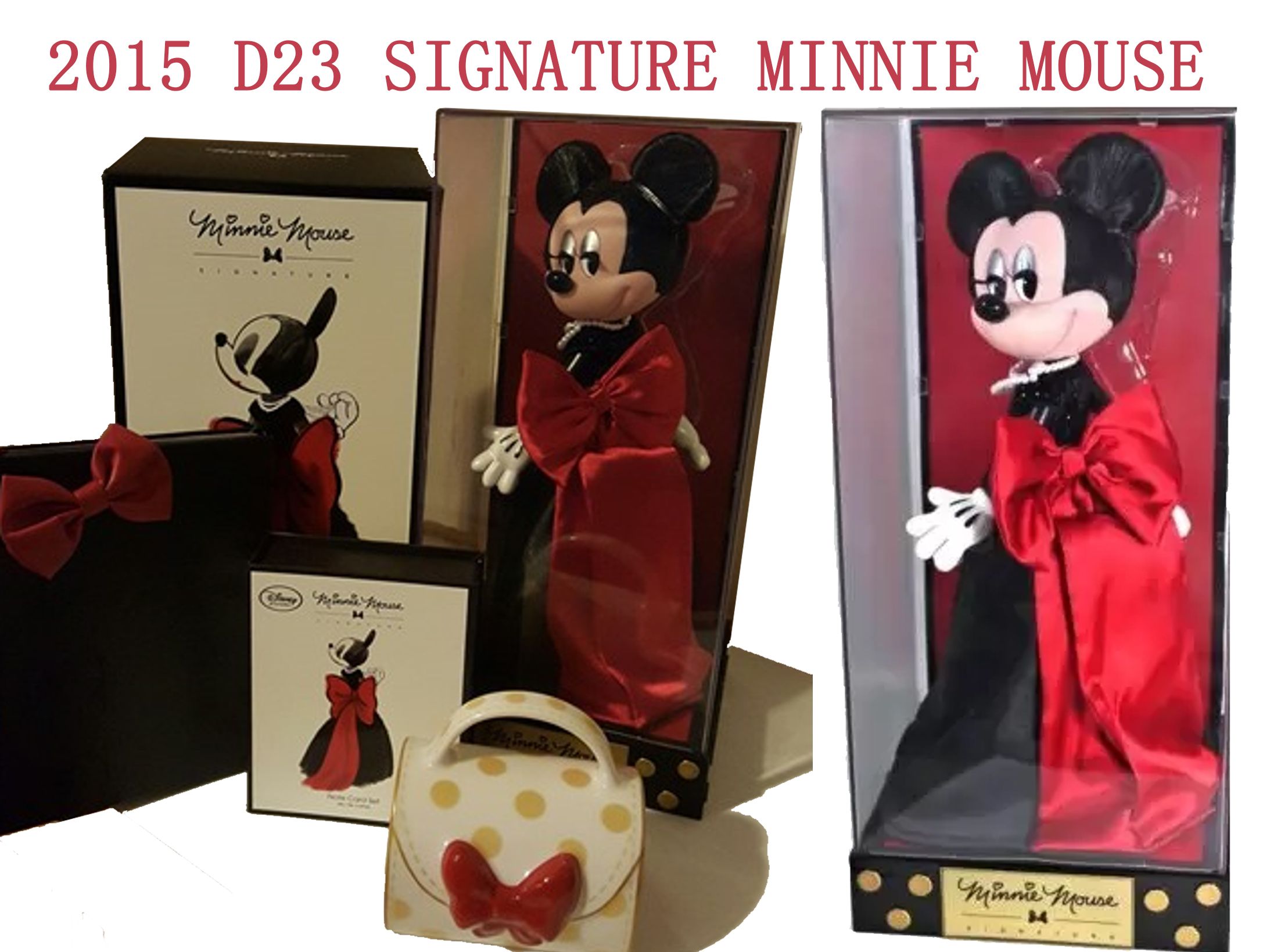 (转载)2015年d23展会signature米妮限量娃娃,优雅老板娘!