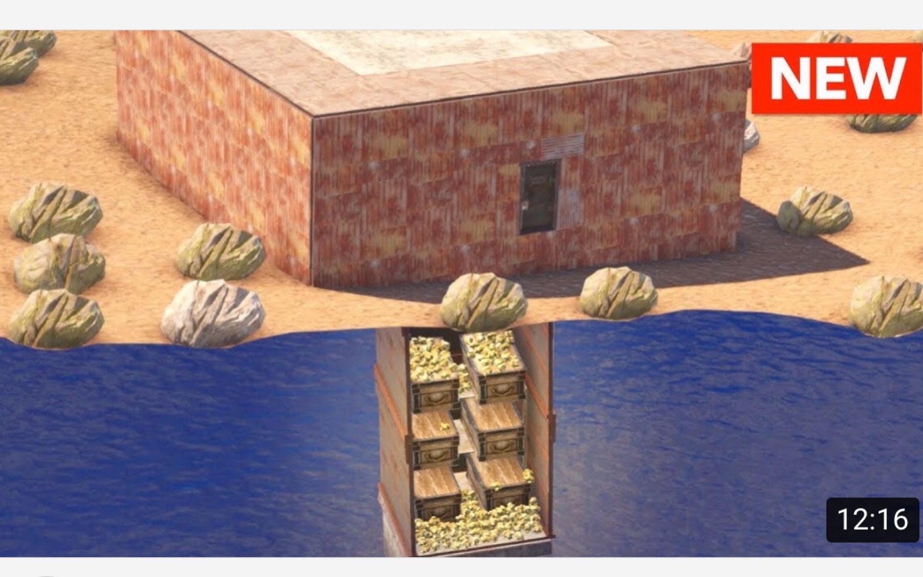 newki搬运223rust腐蚀单人抄家抄到地下的硫磺房