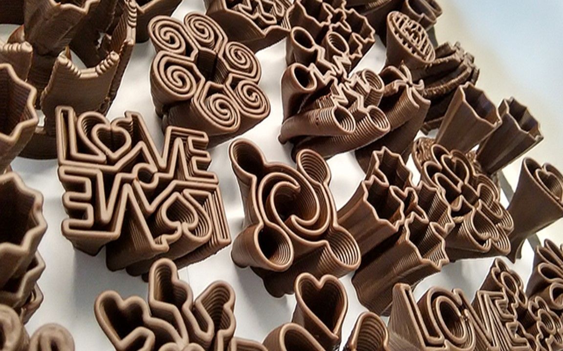 建造领域与甜品的结合?看3d打印巧克力的精致美味_哔哩哔哩_bilibili