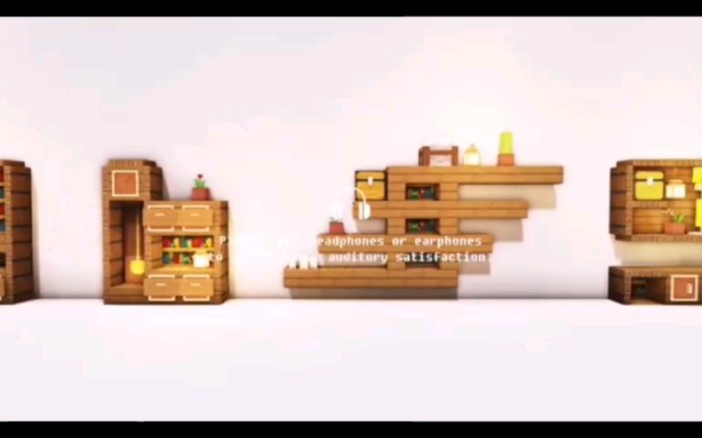 [图]【Minercraft】天呐！书架居然可以做这么细节？！10 Wooden Bookshelf Designs |作者：YalChu's Home