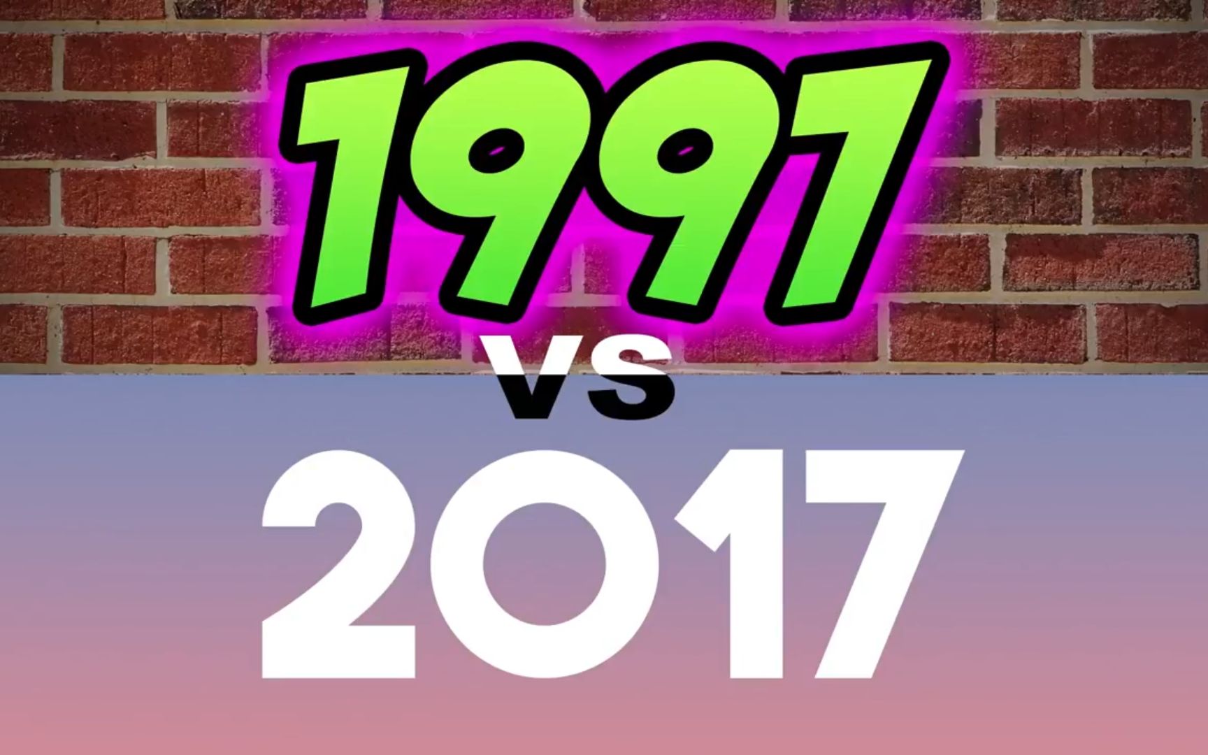 Smosh:1997 VS 2017【中文字幕】哔哩哔哩bilibili