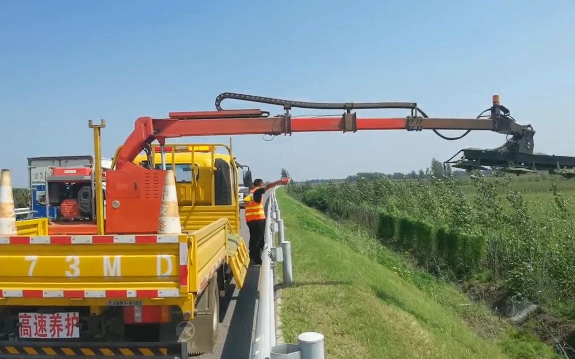 边坡绿篱修剪机 车载式修剪绿篱机 厂家直供质量保障