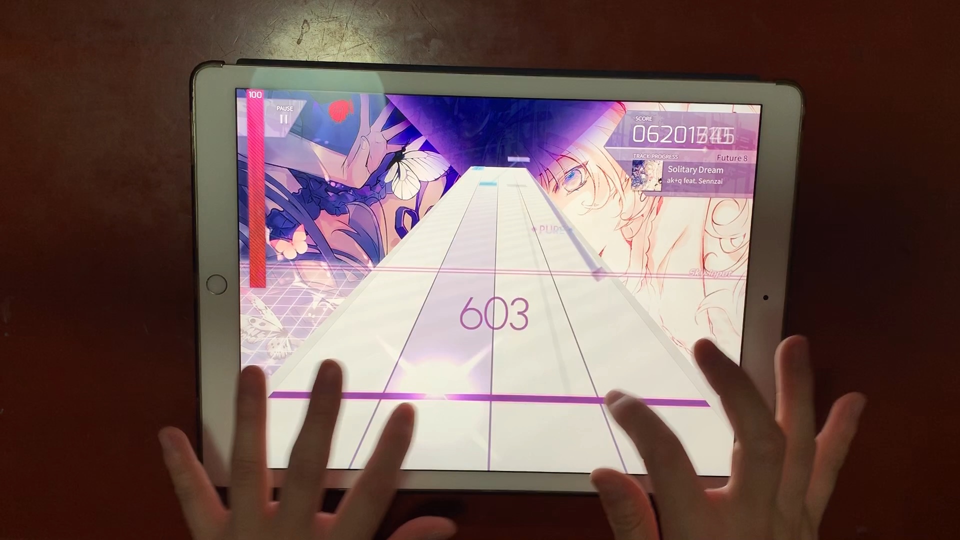 【arcaea两周年纪念曲】solitary dream ftr 8 pm(糊爆)_哔哩哔哩 (゜