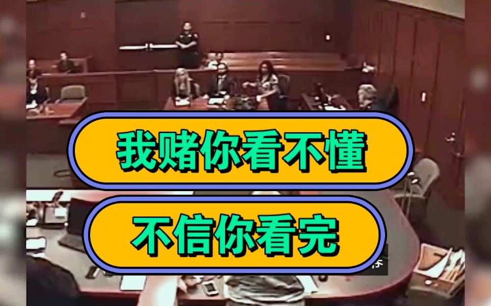 堪比律政大片的真实庭审录像,一个“对号”引发的庭审...哔哩哔哩bilibili