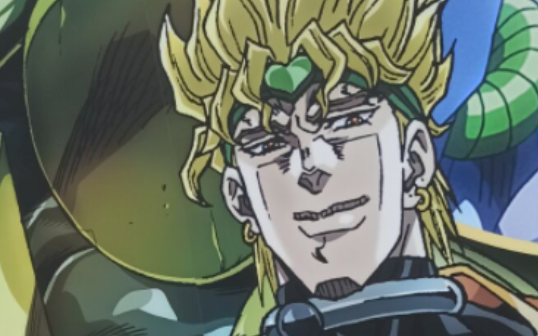 一脸嘲讽的dio爷jojo东京晴空塔jojo十周年纪念展