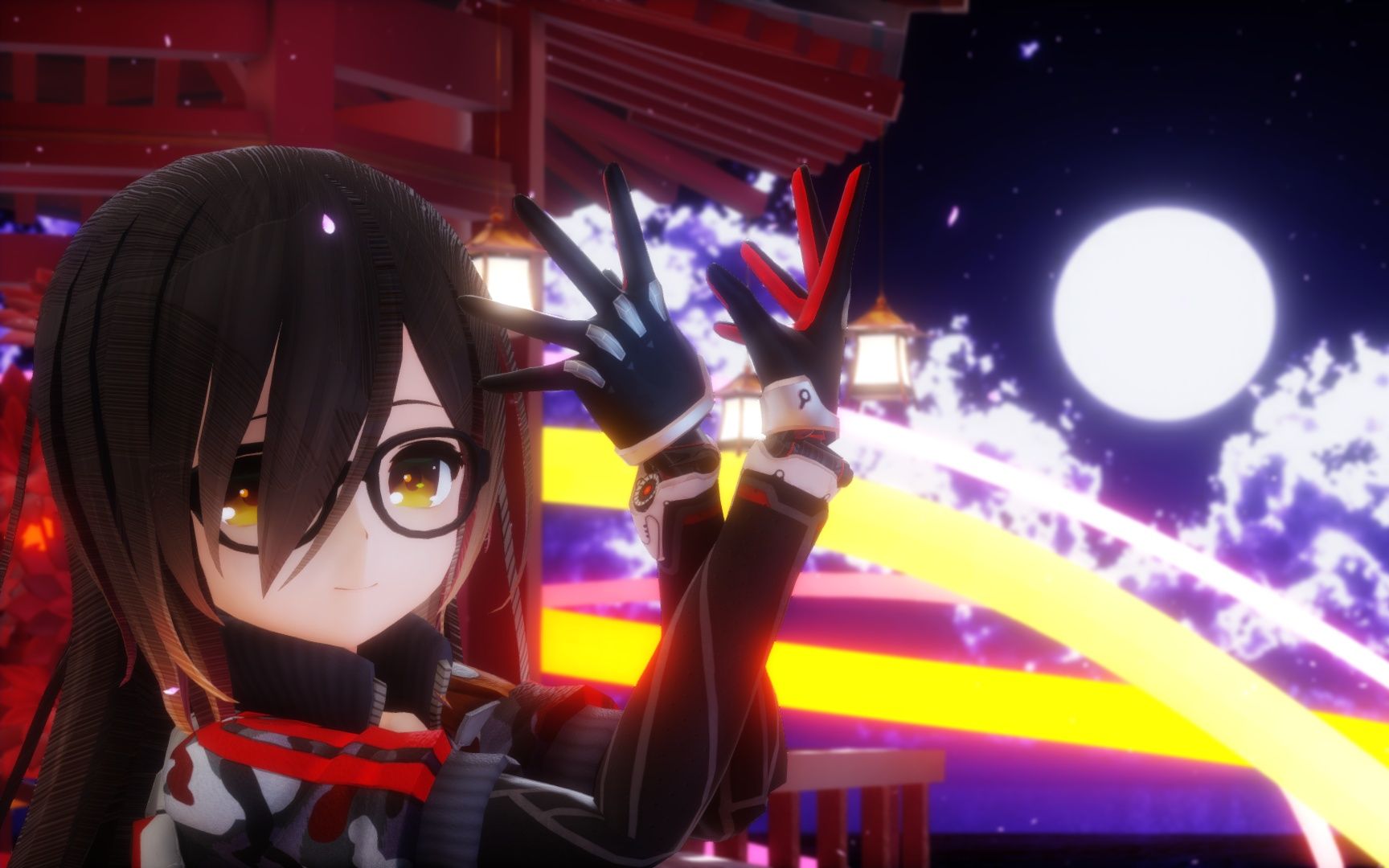 活动  【mmd hololive】萝卜子『曼珠沙華(彼岸花)』