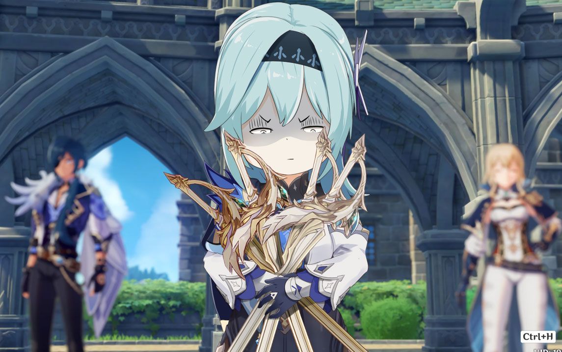 【原神】快跑啊优菈,这池子里全是风鹰剑!