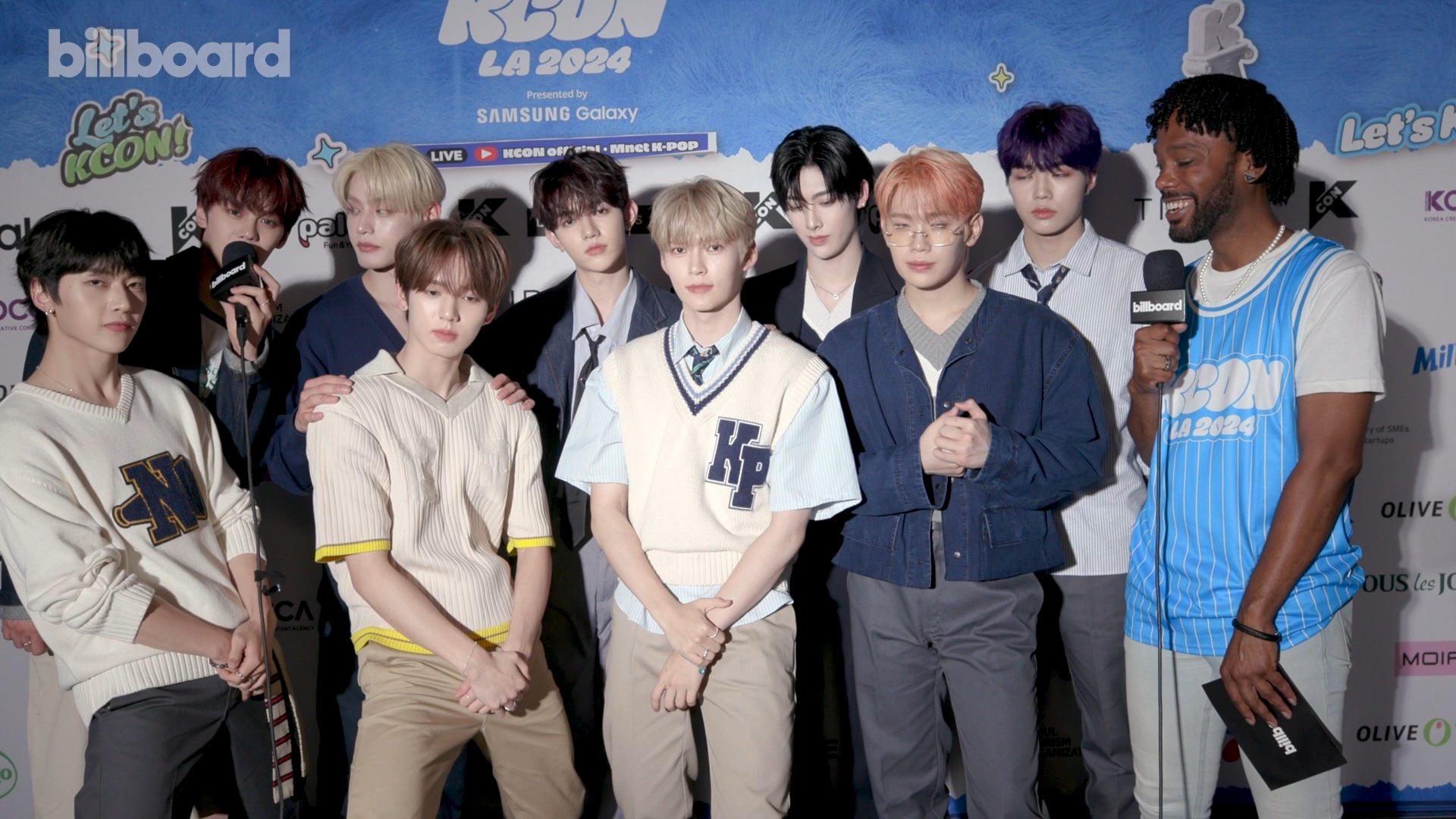 【zerobaseone】240801 chats about upcoming tour kcon la 2024