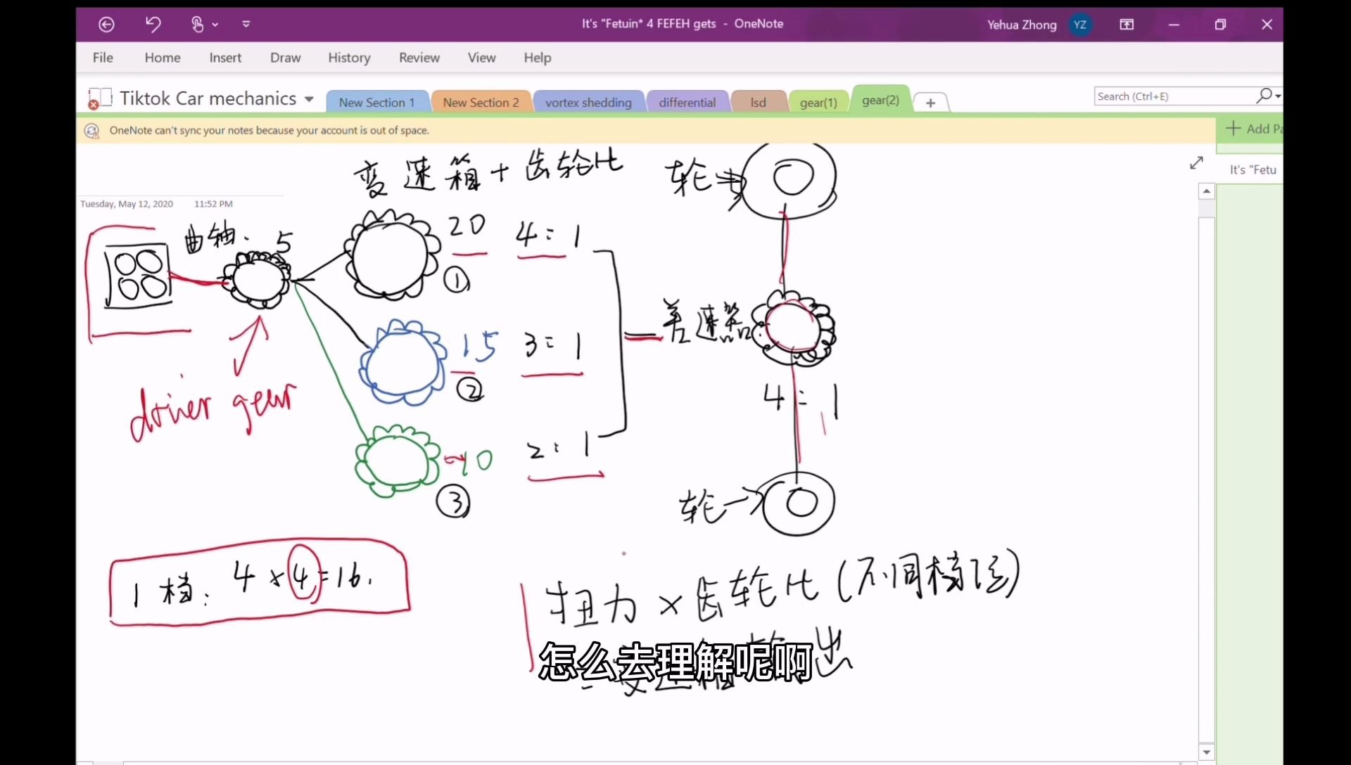 齿轮(2) 变速箱中齿轮的作用哔哩哔哩bilibili