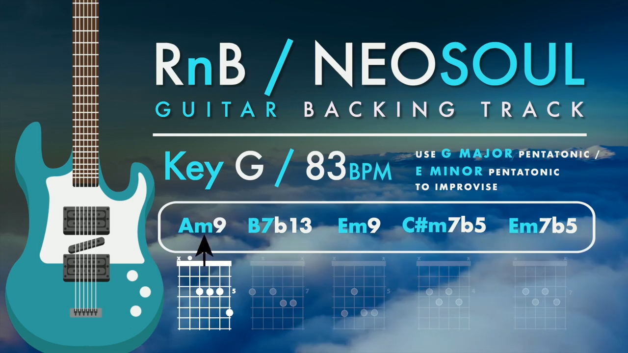 rnb _ neo soul guitar backing track in g i 83 bpm