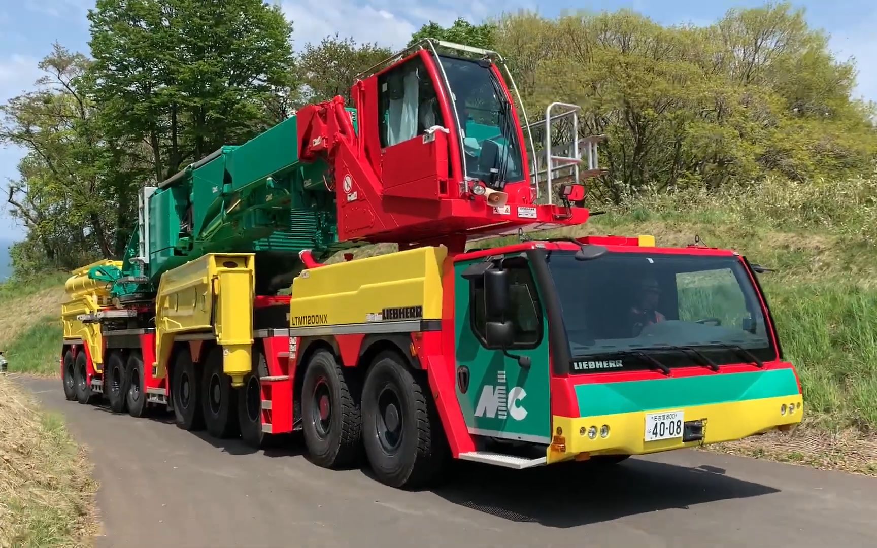 micliebherrltm11200nx全地面起重机转场