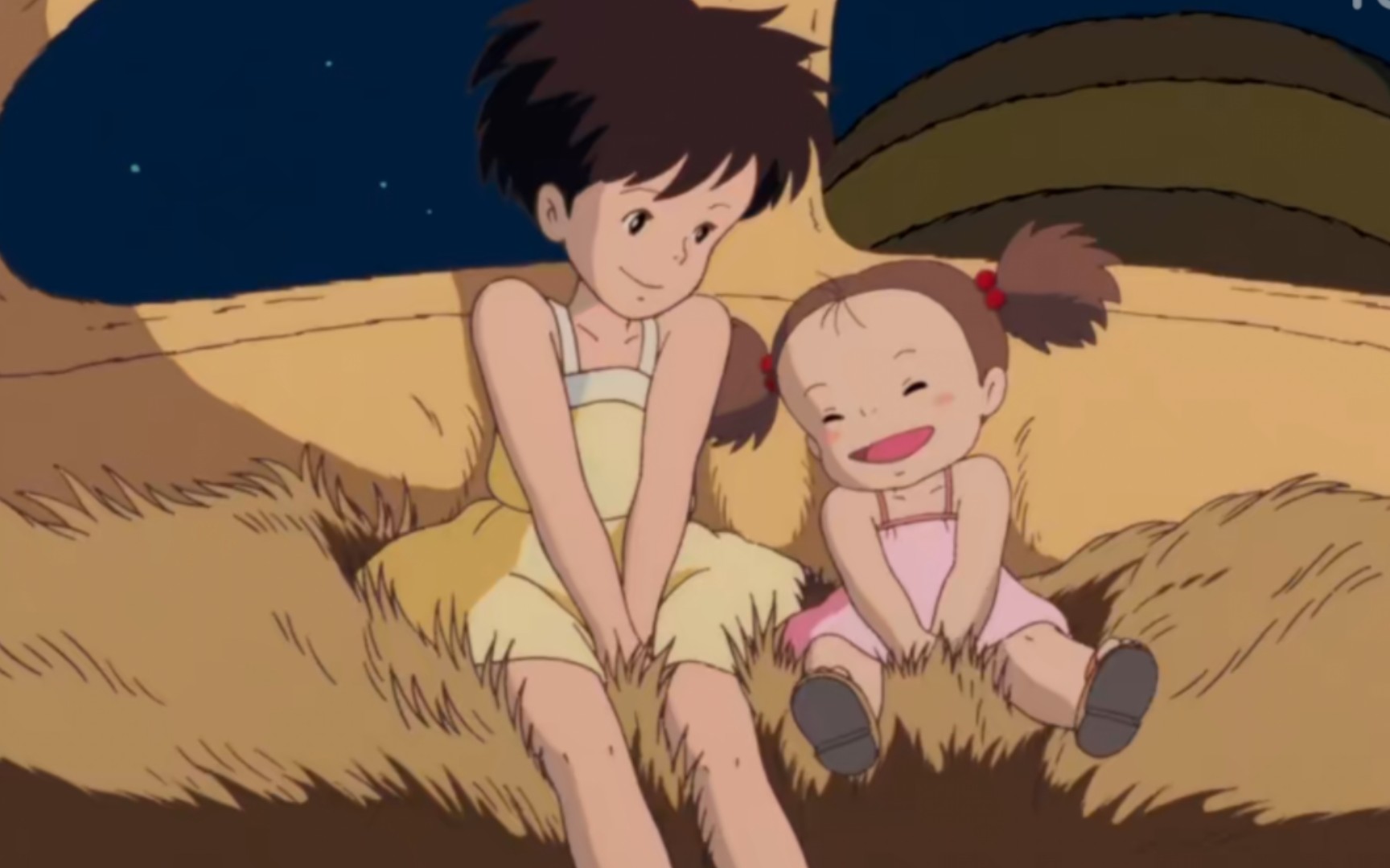 嘴硬懂事小大人姐姐×倔强可爱粘人精妹妹永远为《龙猫》里的姐妹情