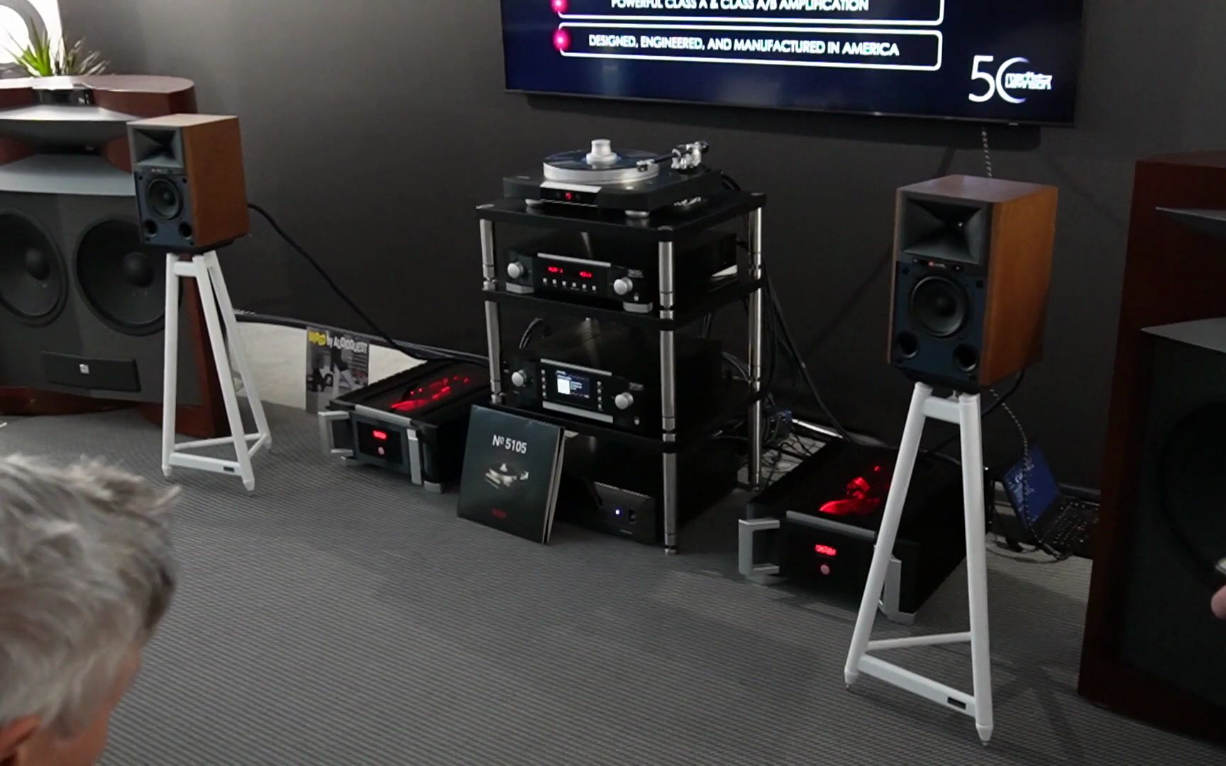 [图]Mark Levinson and JBL Everest Speakers - High End Munich 2022