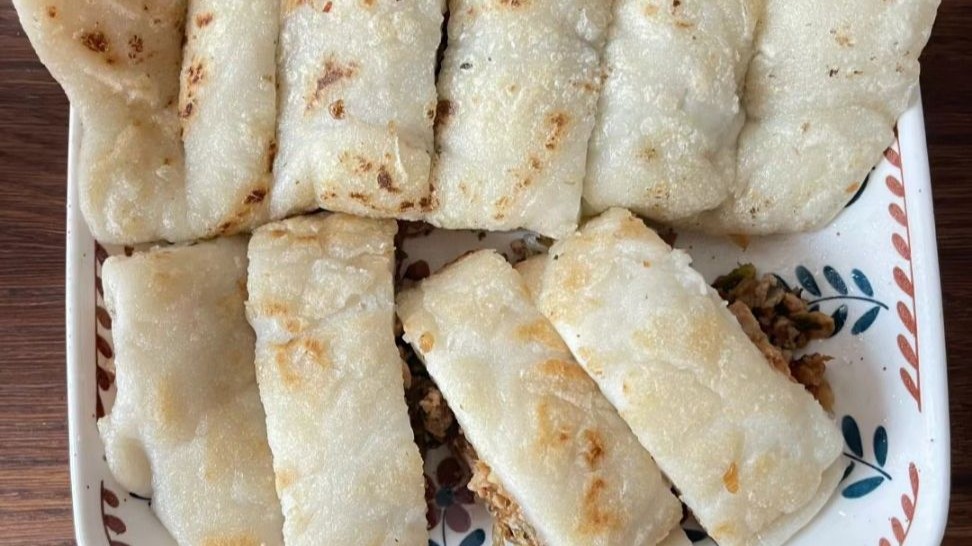 广东传统煎饼小吃 薄撑,入口松化 香脆软糯