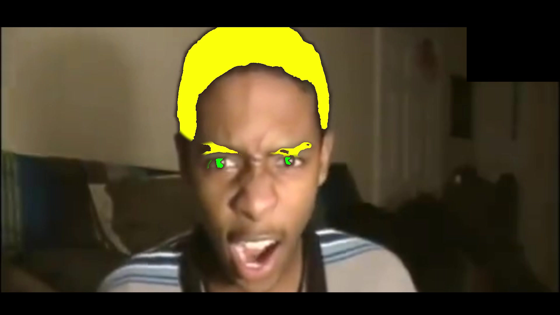 震惊黑人小哥竟然成功变身超级赛亚人