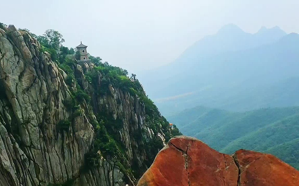 中岳嵩山全景图片