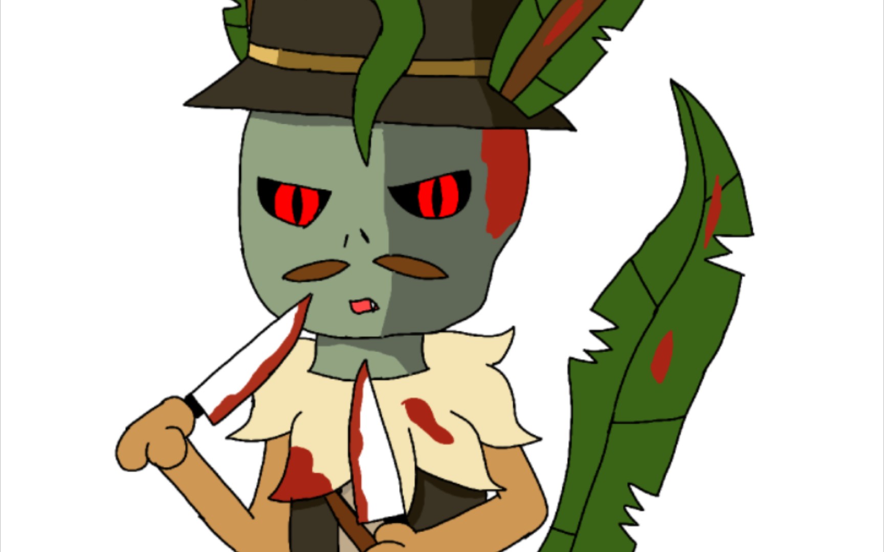 暗黑叶伊布遗迹猎人僵尸