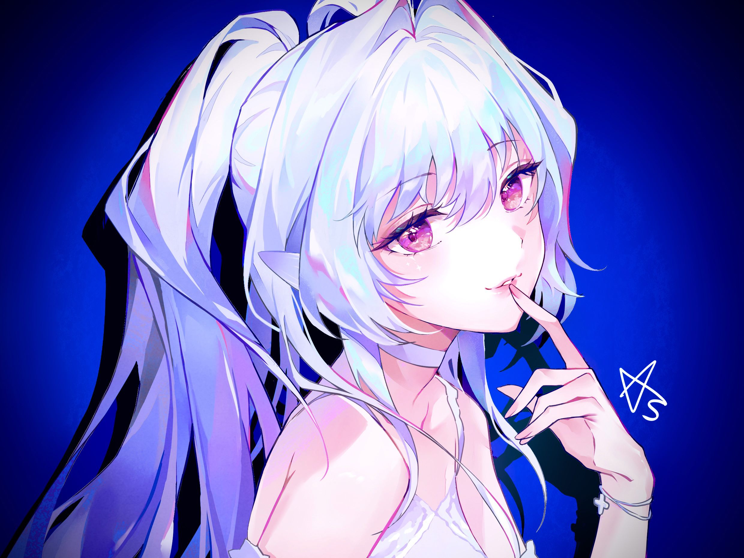 阿瓦隆女士上色