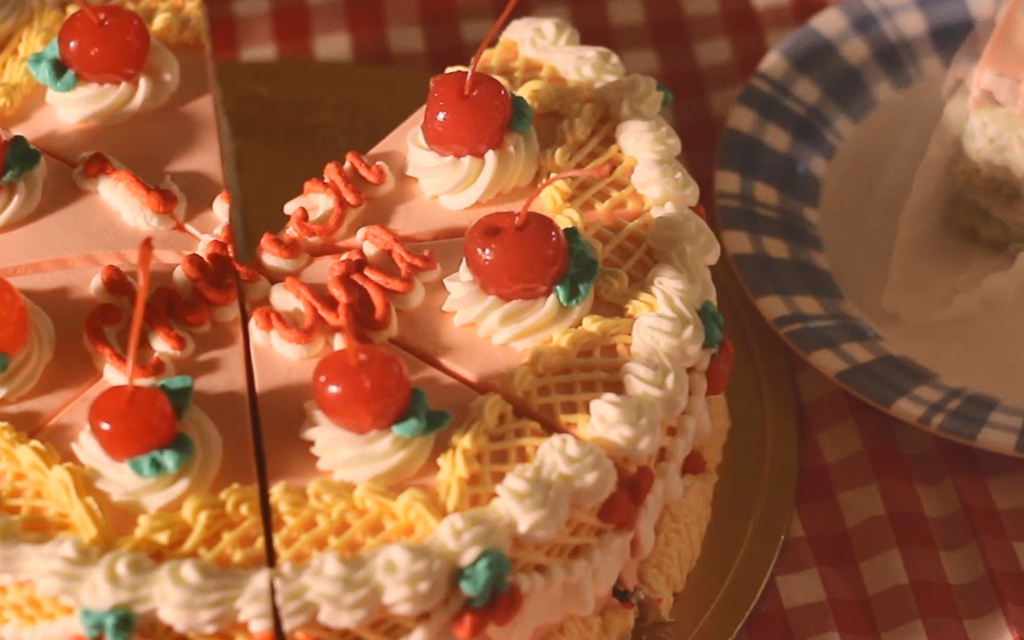 【yu2b搬运】benny cake/做一个复古风樱桃蛋糕