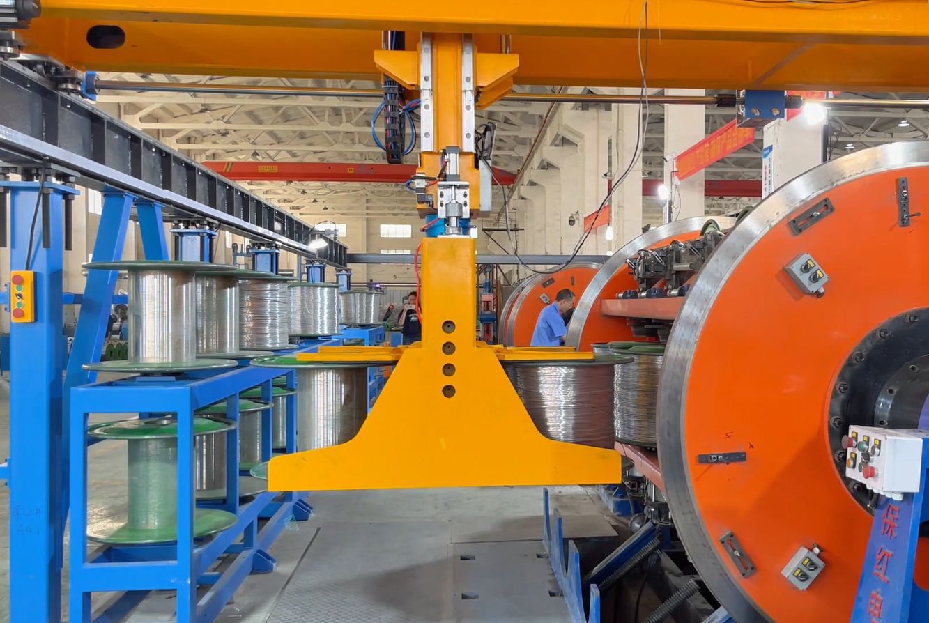 intelligent rigid stranding machine
