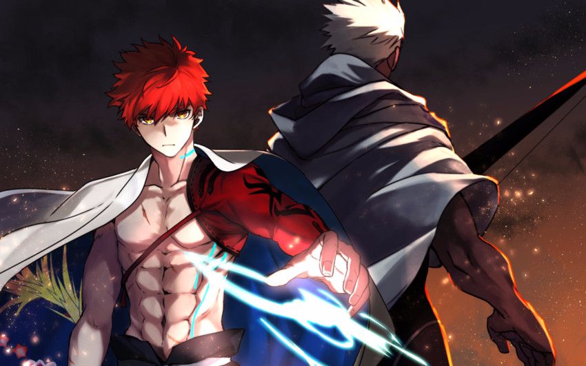 [图]【泪燃/MAD/Emiya】士郎VS红A：只有你，我不能输！