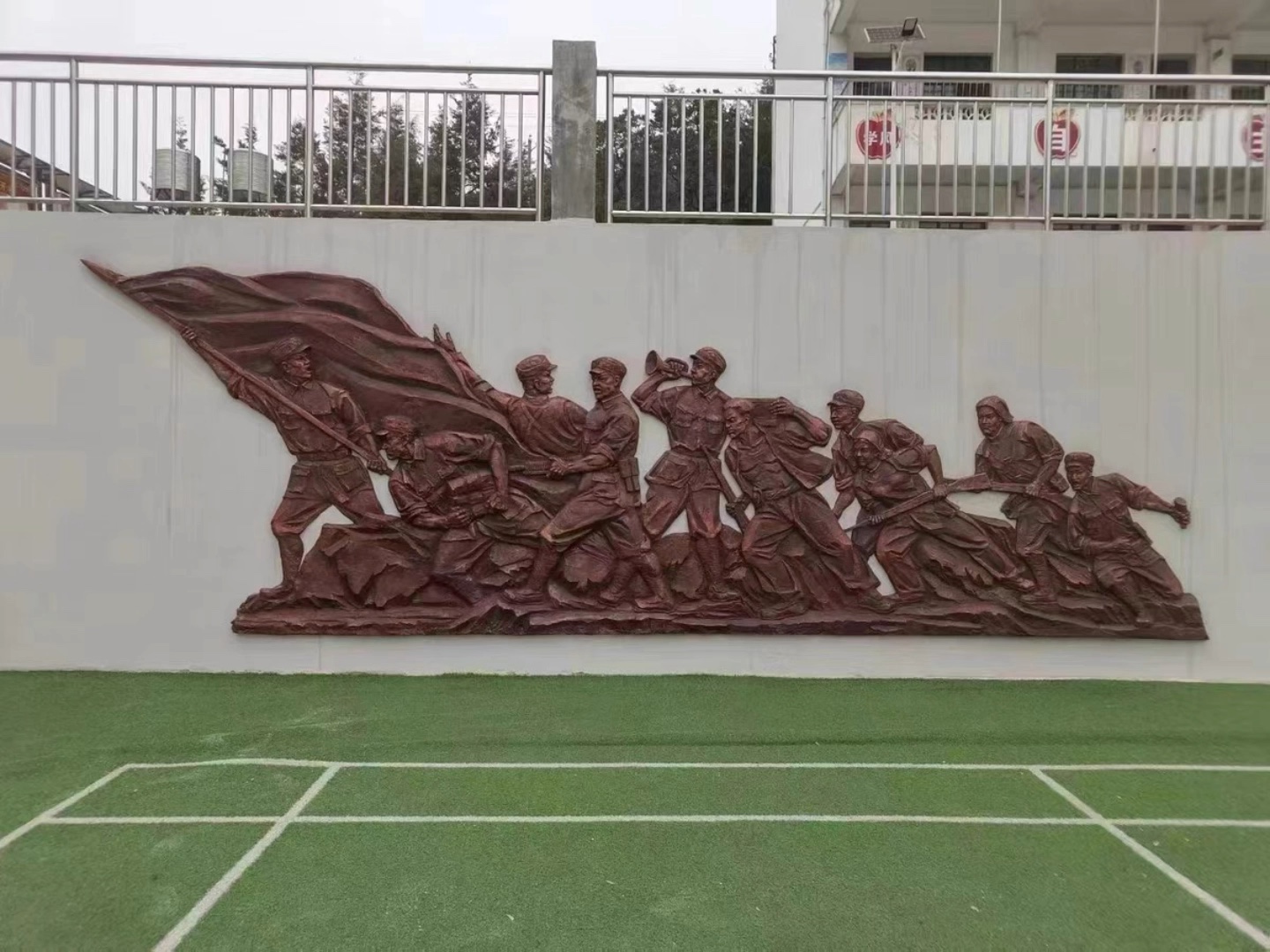 红色革命文化广场浮雕设计公司