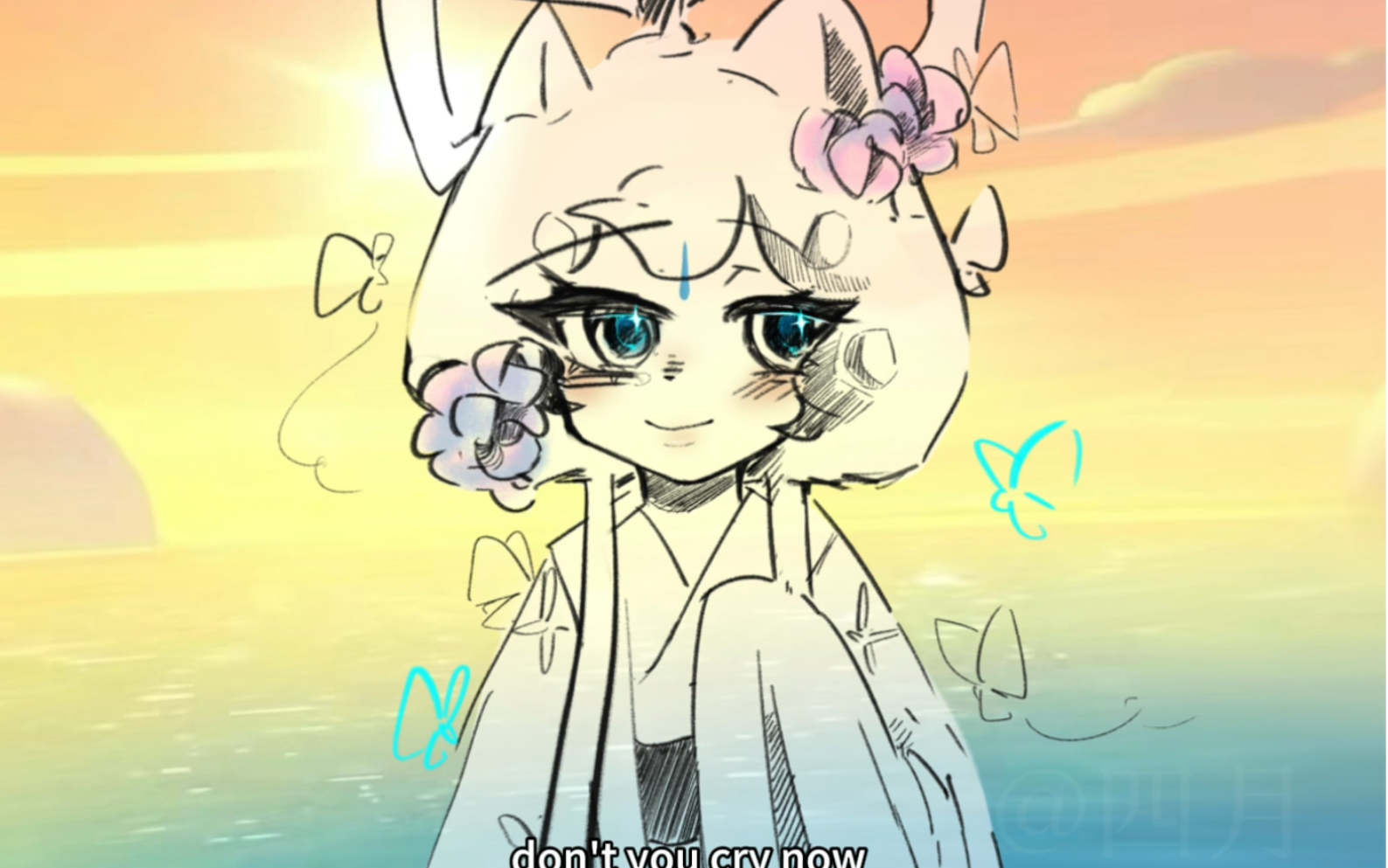 【京剧猫手书/墨紫向】good bye my baby