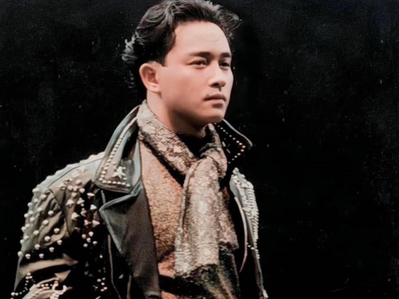 the legend!传奇 皮衣酷炫小哥哥 张国荣89年告别演唱会