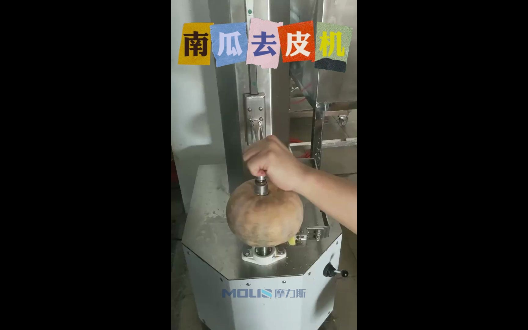 全自动南瓜去皮机