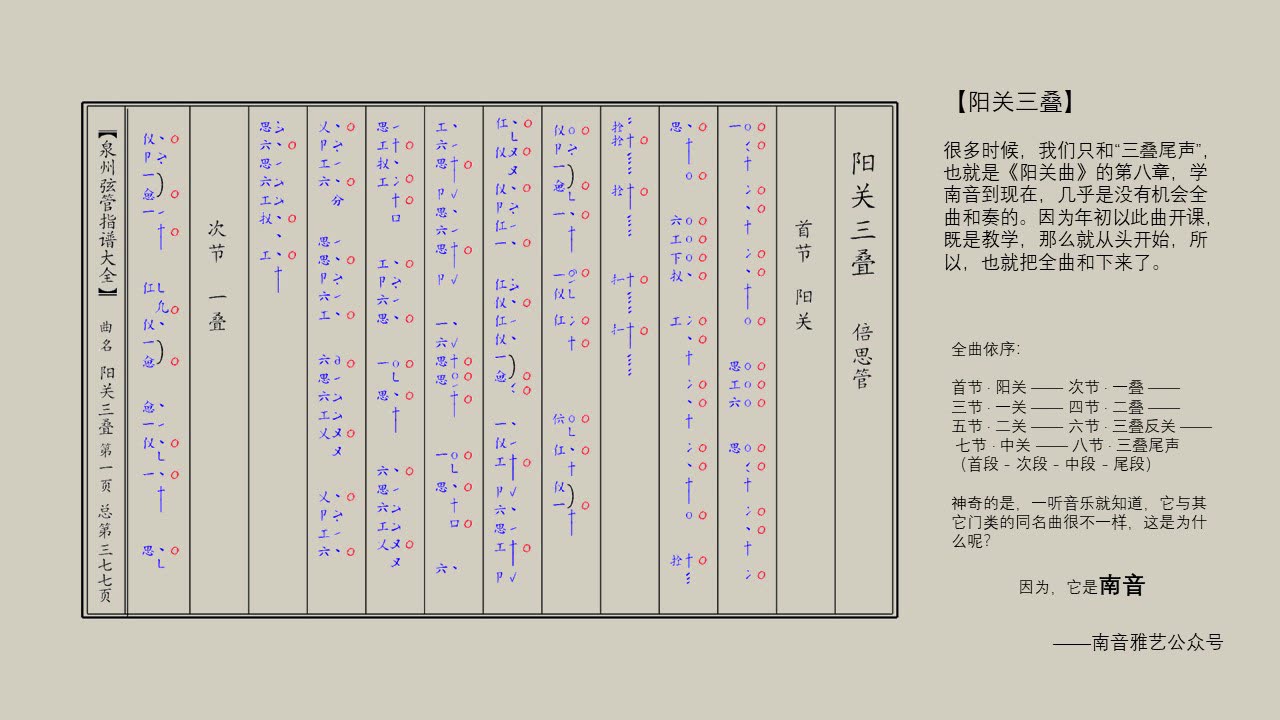 [图]【南音雅艺】阳关三叠