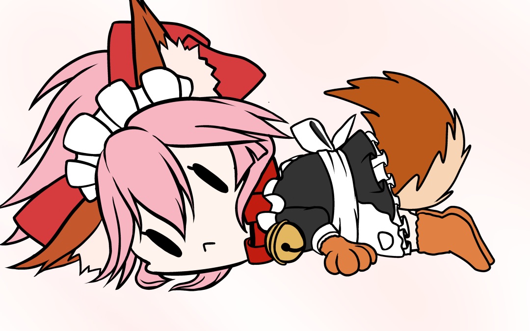 【fgo】无礼装玉藻猫裸奔2t紫式部高难