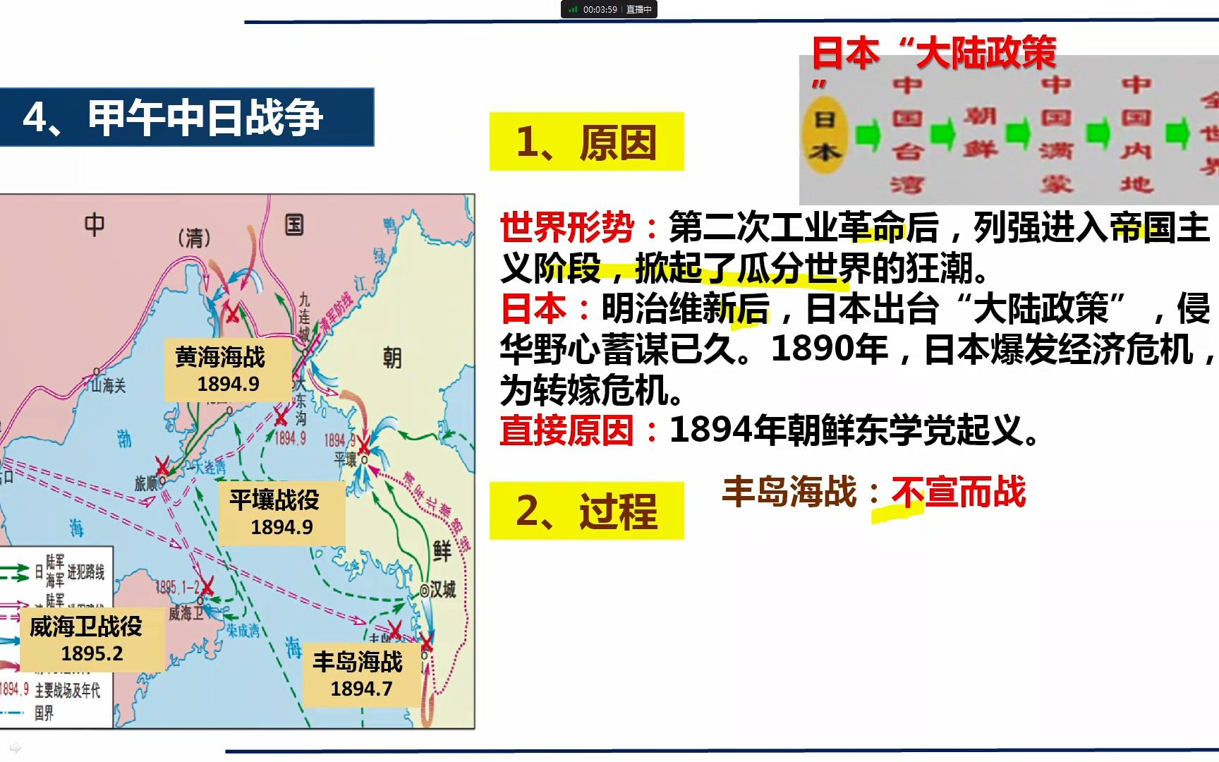 [图]历史一轮复习—从甲午战争到八国联军侵华