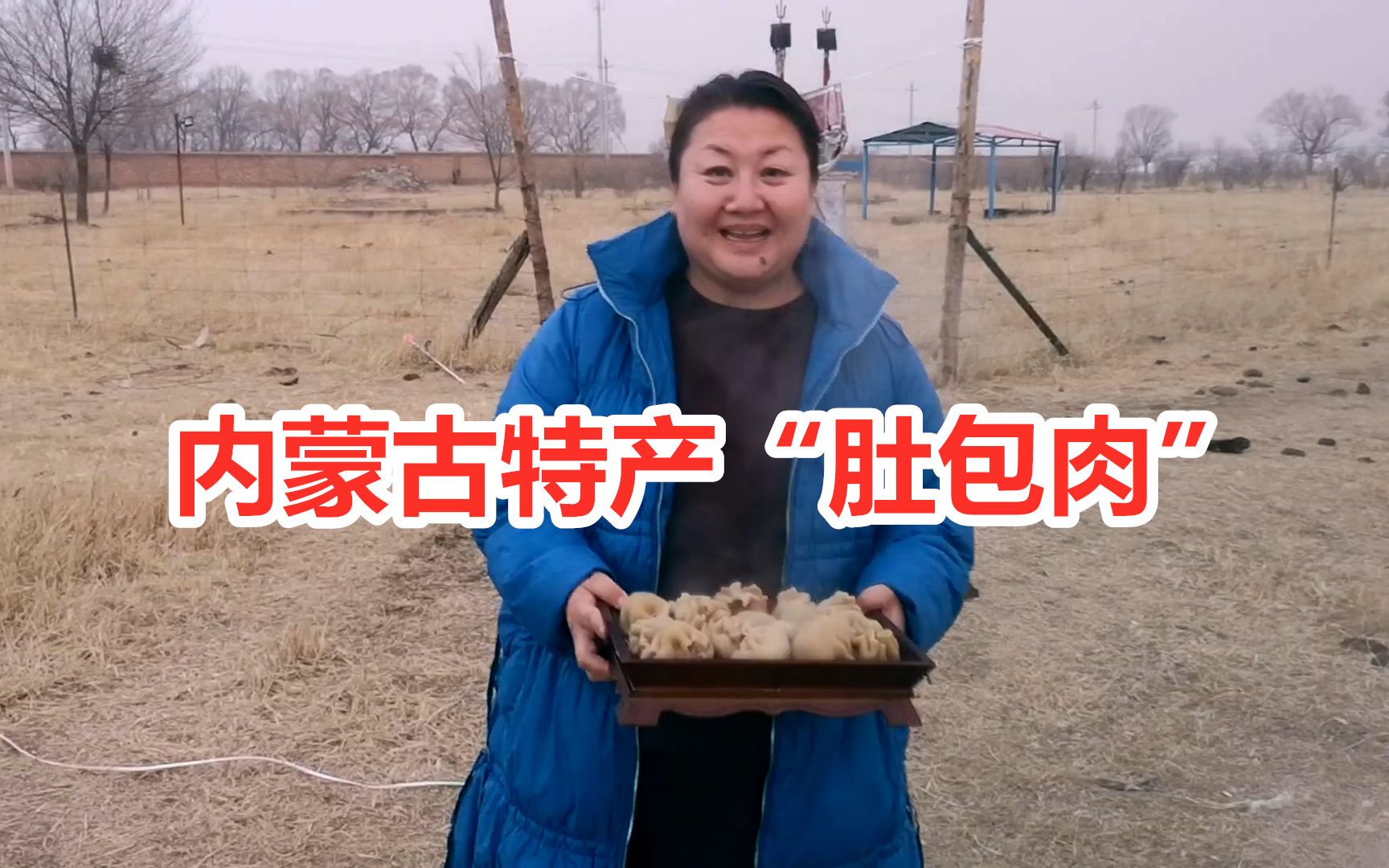 内蒙古特产"肚包肉",大铁锅煮90分钟,阿胖姐解馋神器!