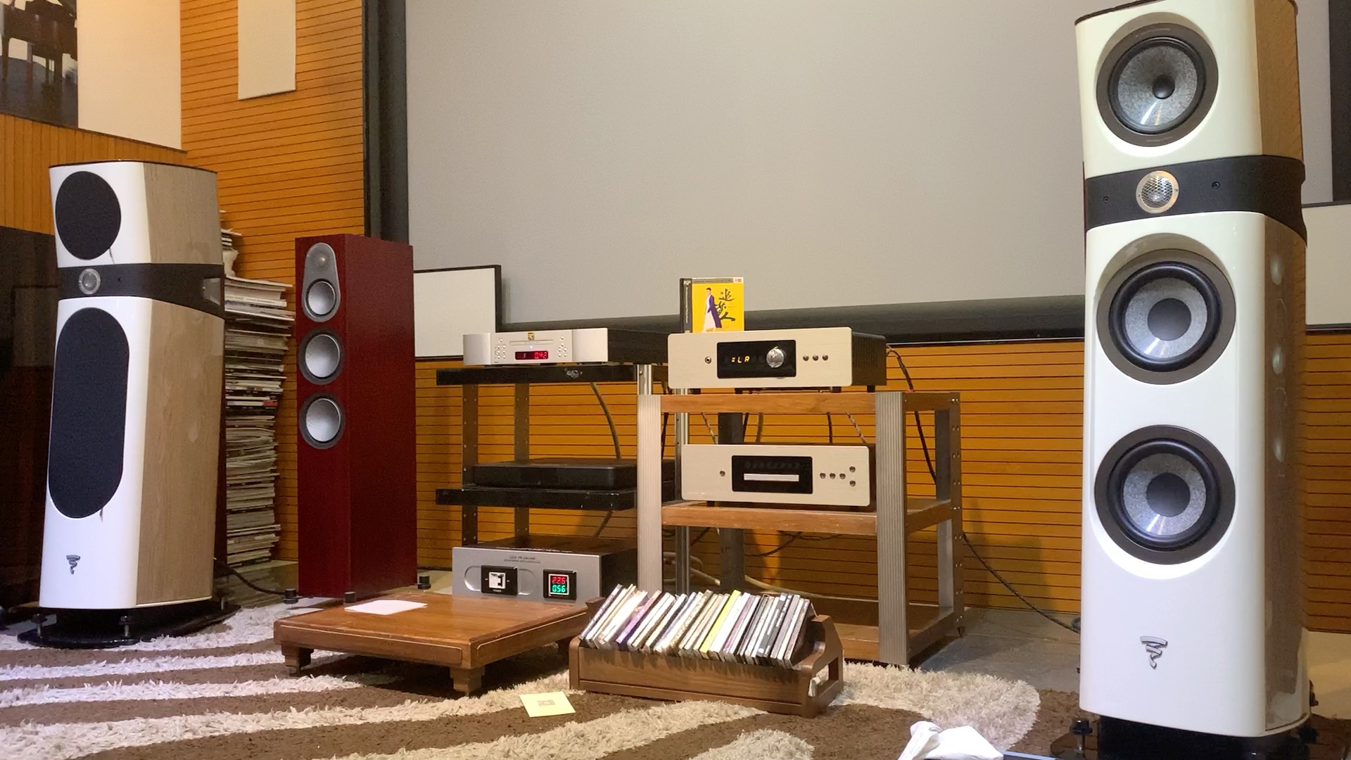 汕头六辉音响《四》法国 focal 劲浪 sopra n2 落地音箱,乐圣blak