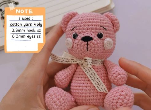 【编织时光crochet】泰迪熊 1