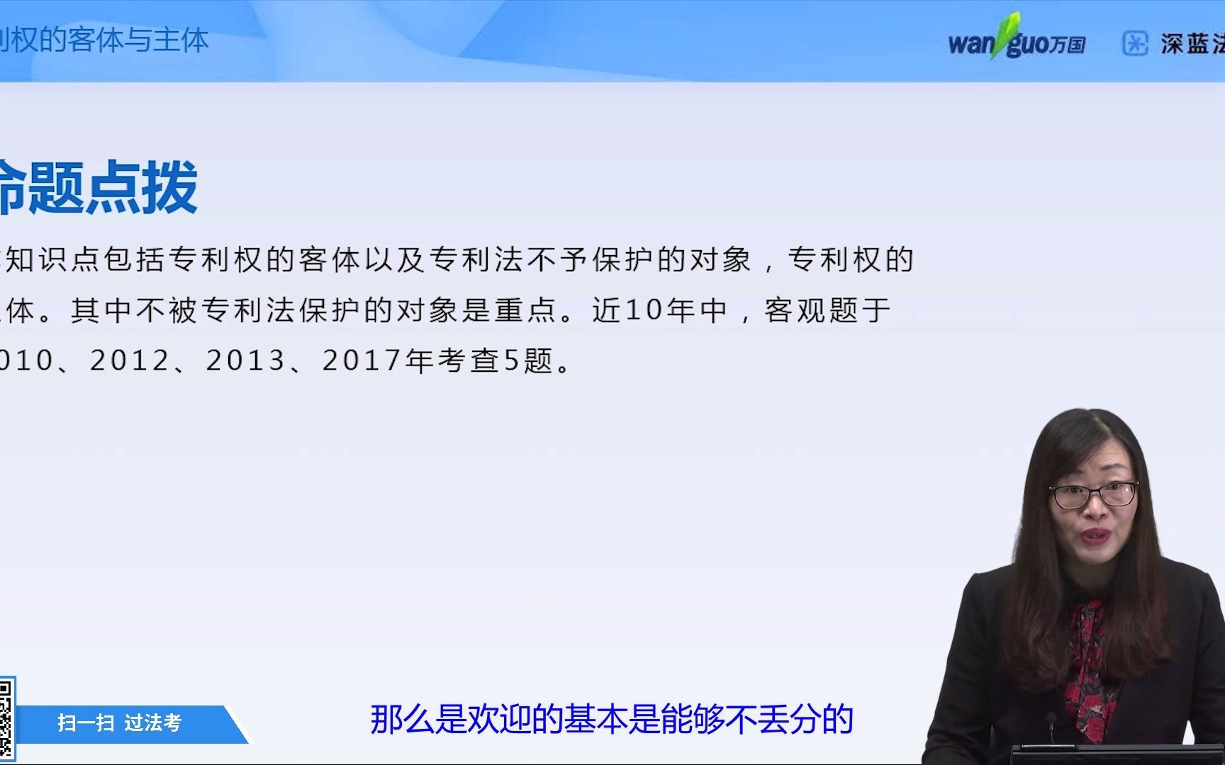 【法考商经知】专利权的客体与主体万国深蓝(郄鹏恩)哔哩哔哩bilibili