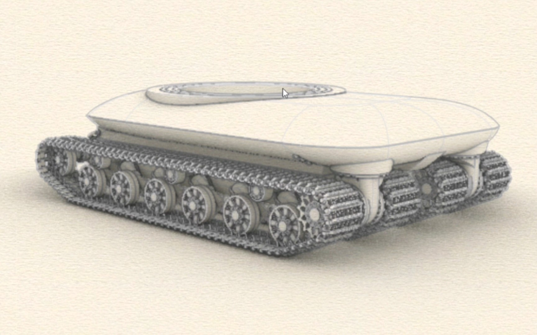 【279工程坦克1/16】悬挂部分基本完成(2)