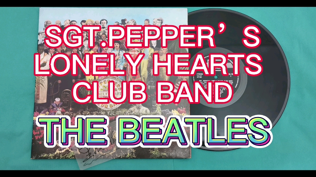 [图]THE BEATLES 《SGT. PEPPER’S LONELY HEARTS CLUB BAND》A面一共6首