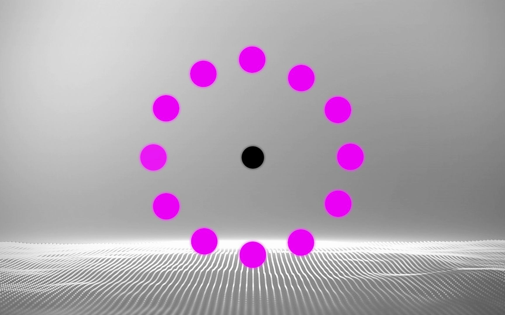 视觉陷阱吃豆人幻觉你看过吗?视频画面中你看到绿色了吗?