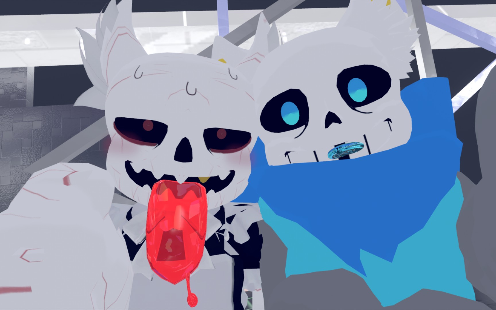 【ut x vrc】ロキ neko fell和blueberry