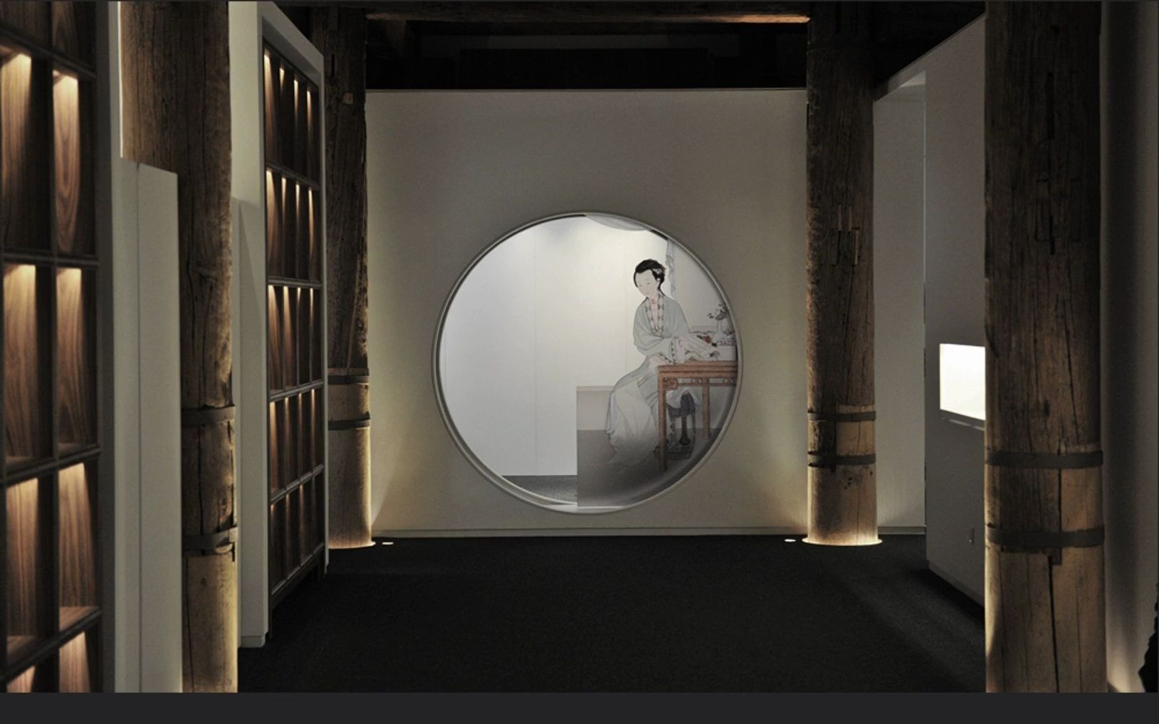 梁建国作品赏析 #平层案例 故宫文创馆 紫禁书院之三 八间房 梁建 