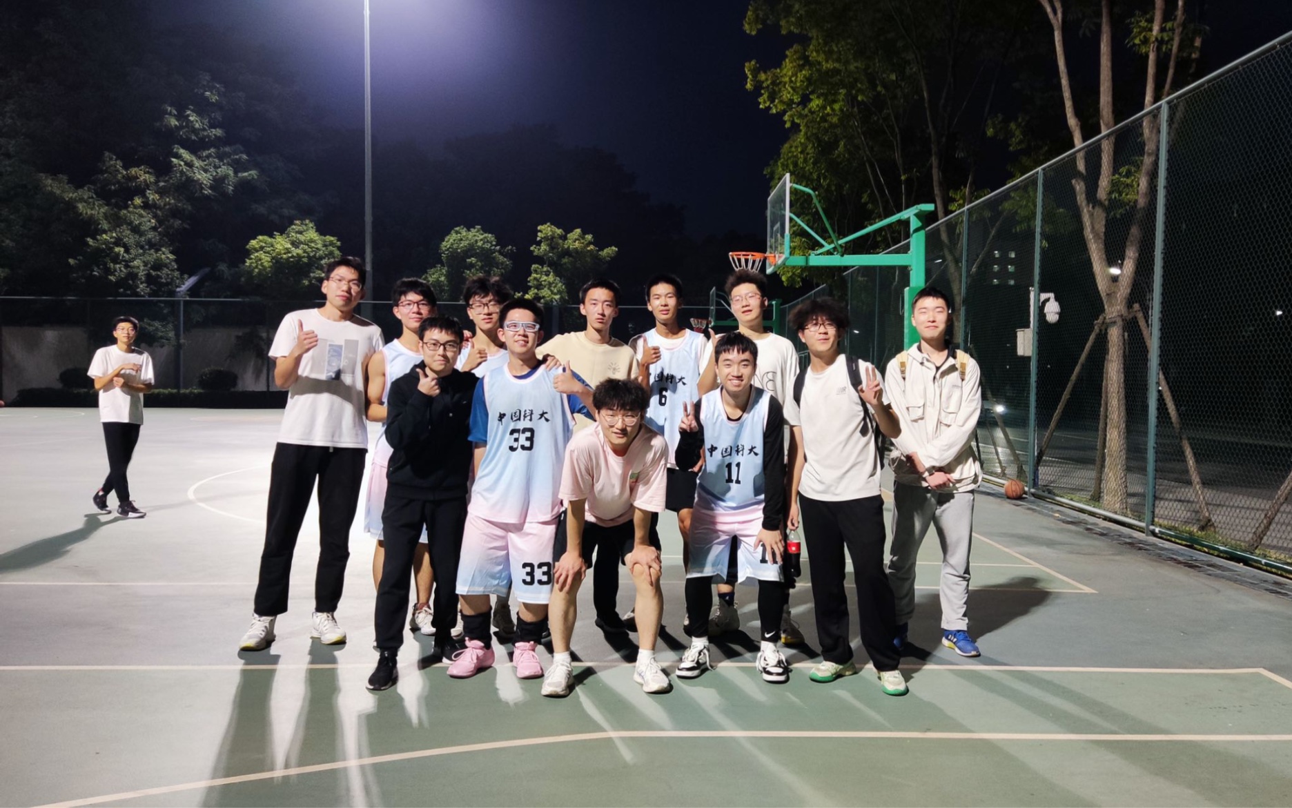 中科大物院篮球队庆功宴