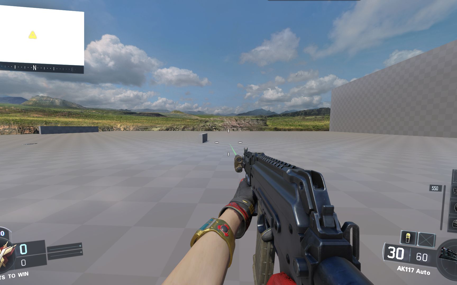 《cod12》当codol的ak117持枪角度变正常以后的感觉