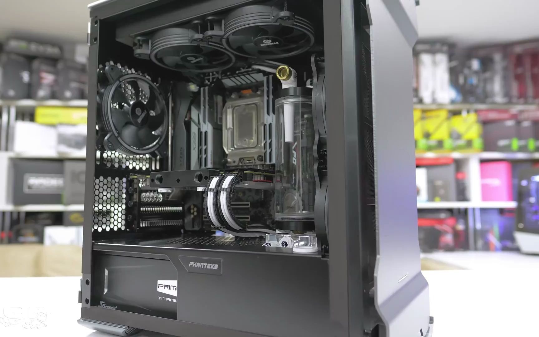 精品matx机箱分体水——phanteks 追风者314etg