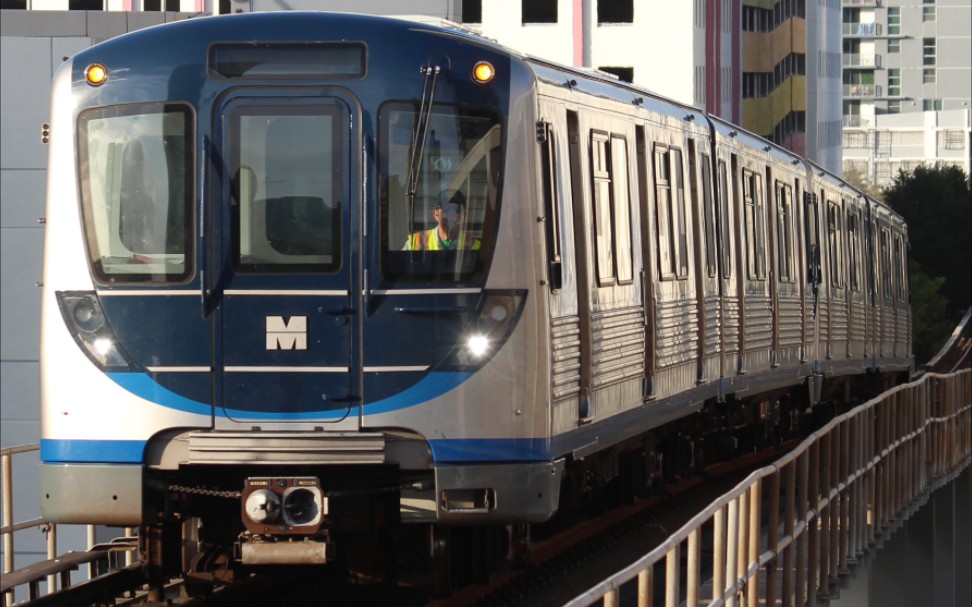 [铁道pv]miami metrorail 迈阿密轻轨